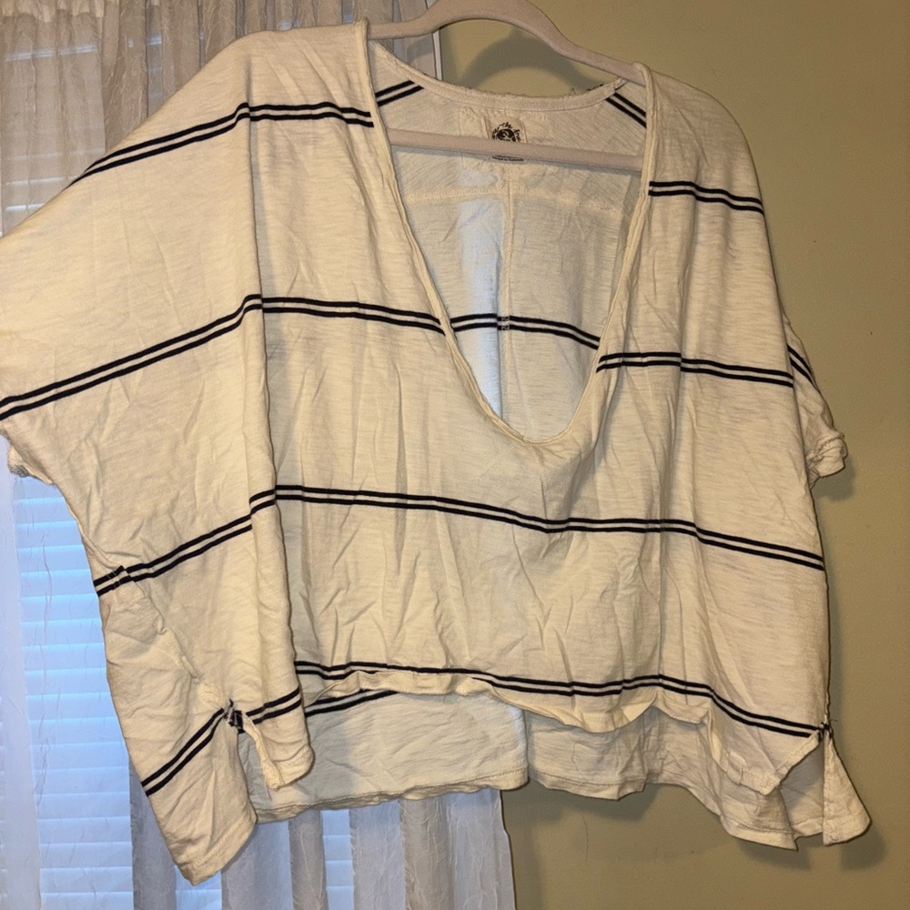 Free people cropped tee